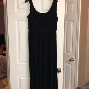 Floorlength black maxi dress AB studio size XL